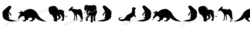 Afrika SafariF字体转换